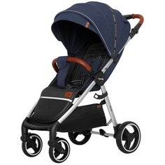 Прогулочная коляска CARRELLO Pulse CRL-5507, galaxy blue, цвет шасси: серебристый