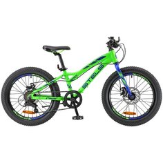 Подростковый горный (MTB) велосипед STELS Pilot 270 MD 20"+ V010 (2018) зеленый 11" (требует финальной сборки)