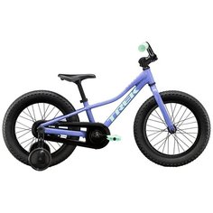 Детский велосипед TREK Precaliber 16 Girls CB (2021) фиолетовый (требует финальной сборки)