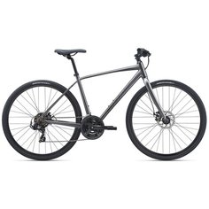 Городской велосипед Giant Escape 3 Disc (2021) черный 21" (требует финальной сборки)