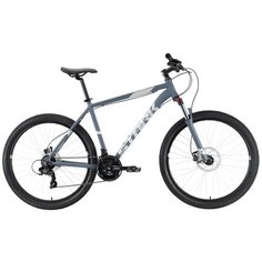 Горный (MTB) велосипед STARK Hunter 27.2 HD (2021) серый 16" (требует финальной сборки)