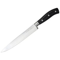 Нож универсальный Taller Аспект, лезвие 19.5 см, серебристый/черный