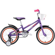 Детский велосипед Welt Pony 16 (2021) purple/orange (требует финальной сборки)