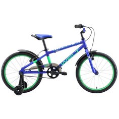Детский велосипед Welt Dingo 20 (2021) dark blue/green (требует финальной сборки)