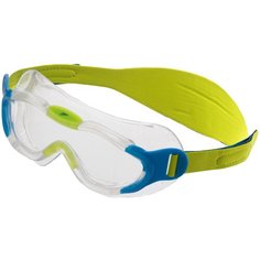 Очки-маска для плавания Speedo Sea Squad Mask Infant, Green/Blue/Clear