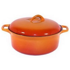 Кастрюля MYRON COOK MC5323 3.2л чугун ЭМАЛИРОВАННАЯ