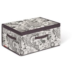 VAL EX-BOX-DDM Короб стеллажный с откидной стенкой, с крышкой, 50*35*25 см, EXPEDITION, шт Valiant