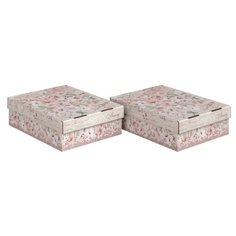 Набор коробов картонных 2 шт., 25*33*9 см, JARDIN Valiant