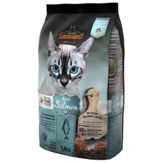 Сухой корм для кошек Leonardo беззерновой, с лососем 1.8 кг