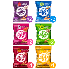 Гренки Фишка 60 г ассорти 1