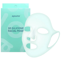 Ayoume Маска 3D силиконовая для косметических процедур 3D SILICONE FACIAL MASK