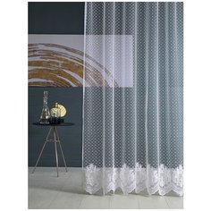 Штора/Тюль с вышивкой Magiza арт.26386, 300*270, белый