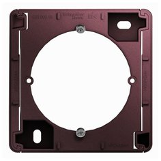 Коробка наружного монтажа Schneider ElectricGSL001100 GLOSSA, фиолетовый