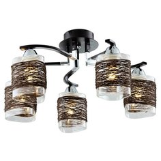 Люстра POWERLIGHT Nadi 1091/5-1BLK, E27, 300 Вт