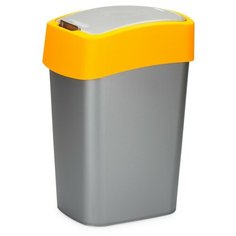 Контейнер для мусора FLIP BIN 10л оранжевый Curver