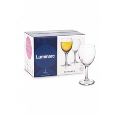 Набор фужеров (бокалов) ЭЛЕГАНС для вина 245мл 6шт Luminarc