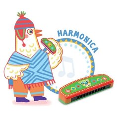 Гармошка Djeco губная (06011)