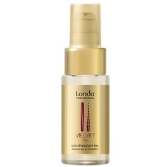Londa Professional VELVET OIL Масло аргановое для волос без утяжеления, 30 мл