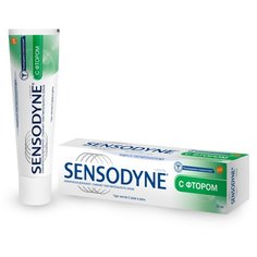 Зубная паста Sensodyne С фтором, для чувствительных зубов, 50 мл