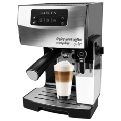 Кофеварка рожковая Garlyn L70, серый/черный