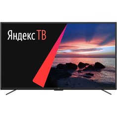 Телевизор Leff 50U510S 50" (2020) на платформе Яндекс.ТВ, черный