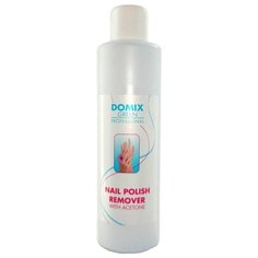 Domix Green Professional Nail Polish Remover With Aceton Средство для снятия всех видов лака с ацетоном 1000 мл