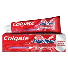 Зубная паста Colgate Макс Фреш Бодрящая свежесть, 100 мл