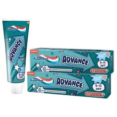 Зубная паста Aquafresh Advance 9-13 лет, 2 шт., 75 мл