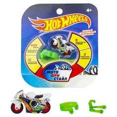 Мотоцикл Hot Wheels Мотофристайл (Т16717), белый