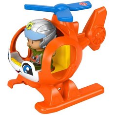 Вертолет Fisher-Price Вертолет (GGT72/GTT33), 14 см, оранжевый