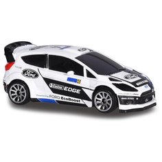 Машинка Majorette FORD FIESTA (2084009-4), 7.5 см, белый/черный