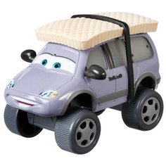 Машинка Mattel Cars Лерой Траффик с зимними шинами (DXV90/GRP87) 1:55, серый/синий