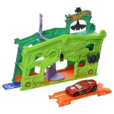 Hot Wheels Гараж Ghost Hot Wheels DWL03/DWK99, салатовый