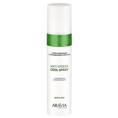 ARAVIA Спрей очищающий Anti-Stress Cool Spray с охлаждающим эффектом с Д-пантенолом Gentle Skin 250 мл