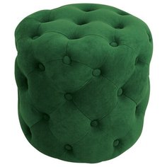 Милана Пуф Тип 1 (Велюр Темно-зеленый) Triya