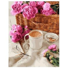 Картина по номерам GX 38983 Ароматный кофе 40*50 Paintboy