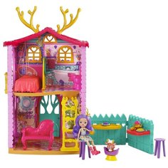 Enchantimals Домик Данессы Оленни GYJ18, розовый