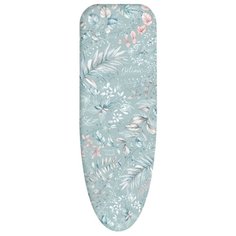 VAL BT-BL13047-L Чехол для гладильной доски, средний, 130*47 см, BOTANIC BLUE, шт Valiant
