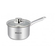 Сотейник Mercury Bambino MC-6056, 14 см, с крышкой, стальной