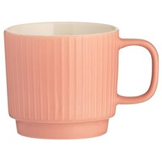 Чашка Mason Cash Embossed коралловая 355 мл