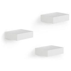 Набор из 3 полок Umbra Showcase белый