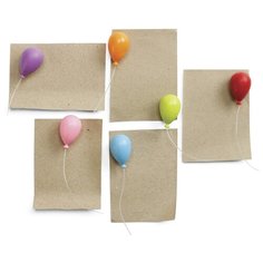 Набор магнитов Qualy Balloon, 6 шт.