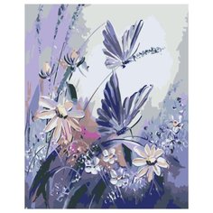 Утро на лугу Раскраска по номерам на холсте Живопись по номерам KTMK-85269 40х50