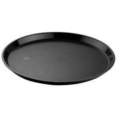 Поднос круглый D455 мм противоскользящий Bora Plastik