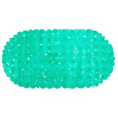 SPA-коврик Камушки 67*36см, бирюзовый Fora
