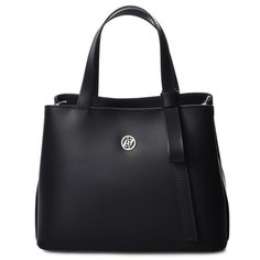 Сумка сэтчел AFINA 462 ,натуральная кожа, черный