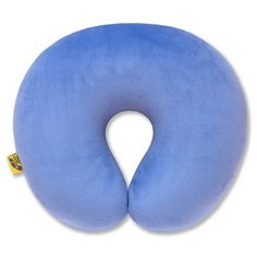 Антистрессовая подушка Штучки к которым тянутся ручки "Турист" для шеи велюр