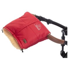 Муфта меховая для коляски Nuovita Siberia Pesco (Rosso/Красный)