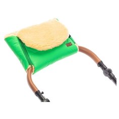 Муфта меховая для коляски Nuovita Vichingo Pesco (Smeraldo/изумрудный)