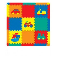 1013 Коврик пазл ПВХ машины (9 листов) с окант. Sunta